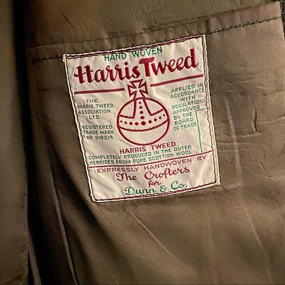Vintage English Harris Tweed Blazer - Picture 5 of 5